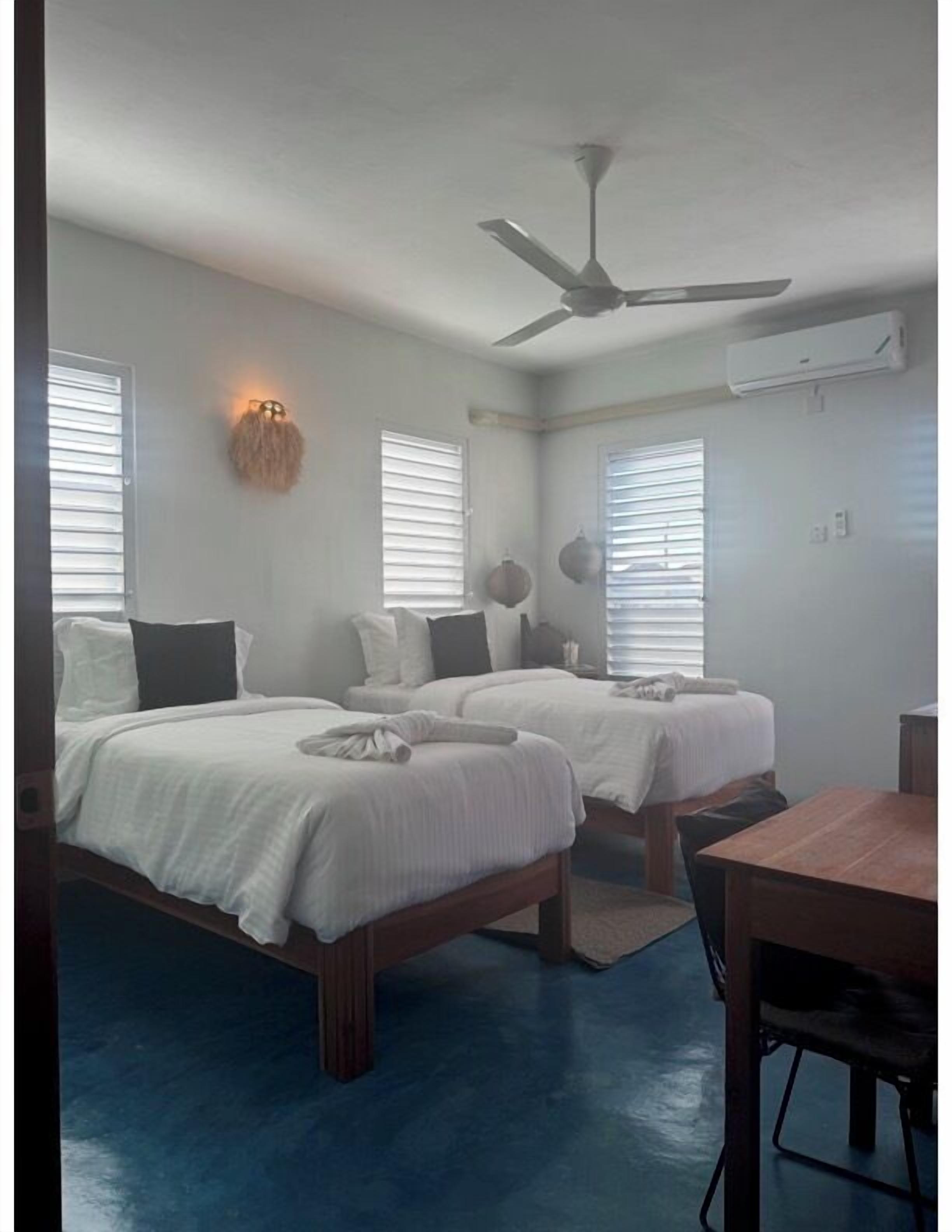 4 bedrooms, in-room safe, blackout curtains, iron/ironing board