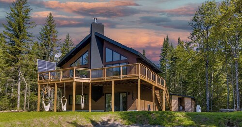 Chalet 4 saisons aux portes de la Vallée du Bras-du-Nord à Saint-Raymond