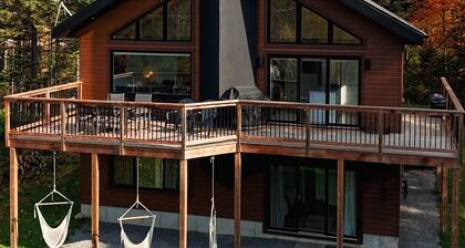 Chalet aux portes de la Vallée du Bras-du-Nord à Saint-Raymond -4 chambres