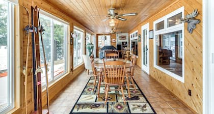 Dock, Deck & Fire Pit: Lakefront Home in Walker!