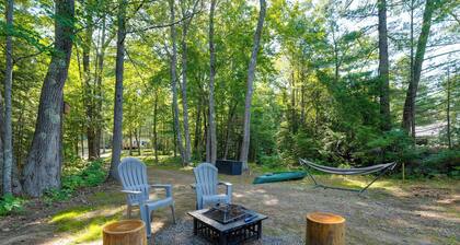 Private Dock & Deck: Tranquil Dam Pond Cottage!