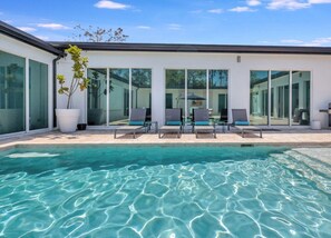 A heated pool - Huge Family Retreat w/ Heated Pool & Games (Westlake)