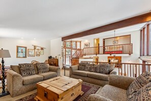 TV, fireplace, DVD player, table football