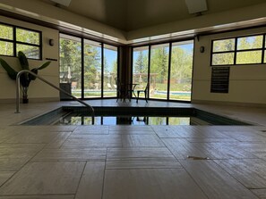 Una piscina climatizada