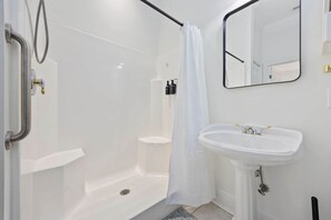 Hair dryer, towels