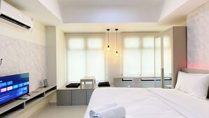 標準開放式客房, 1 間臥室 (Apartment) | 床單