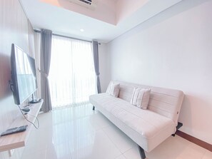 Standard Apartment, 2 Bedrooms (Apartment) | Living room - Good and Simple 2BR at Tamansari La Grande (Bandung)