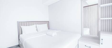 Apartamento standard, 2 quartos (Apartment) | 2 quartos, roupa de cama