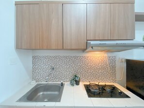 Standard-studio, 1 makuuhuone (Apartment) | Yksityinen keittiö