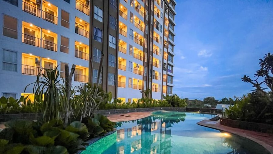 Comfy 1BR Apartment at Tamansari Skylounge Makassar