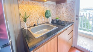 สแตนดาร์ดอพาร์ทเมนท์, 1 ห้องนอน (Apartment) | ครัวส่วนตัว