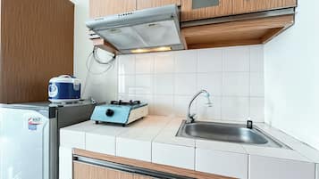 Standard-studio, 1 makuuhuone (Apartment) | Yksityinen keittiö