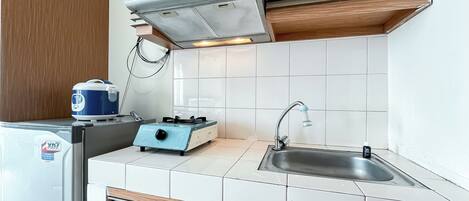 Standard-Studio, 1 Schlafzimmer (Apartment) | Eigene Küche