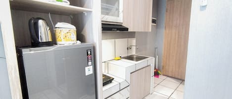 Studio Standar, 1 kamar tidur (Apartment) | Dapur pribadi