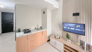 Studio Standar, 1 kamar tidur (Apartment) | Dapur pribadi