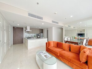 Standard Apartment, 1 Bedroom (Apartment) | Ruang tamu