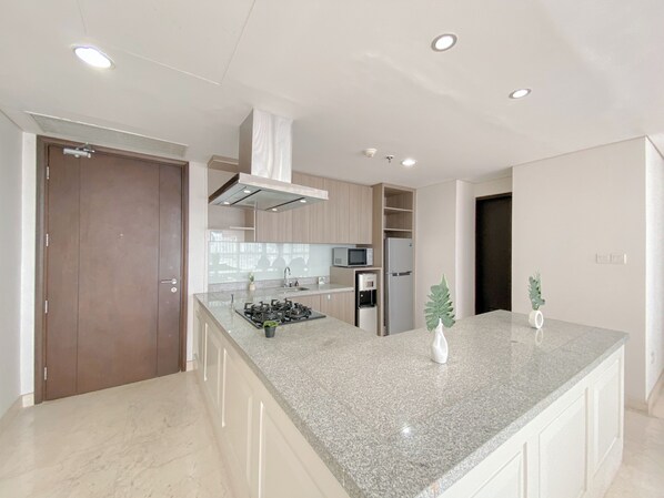 Standard Apartment, 1 Bedroom (Apartment) | Dapur peribadi