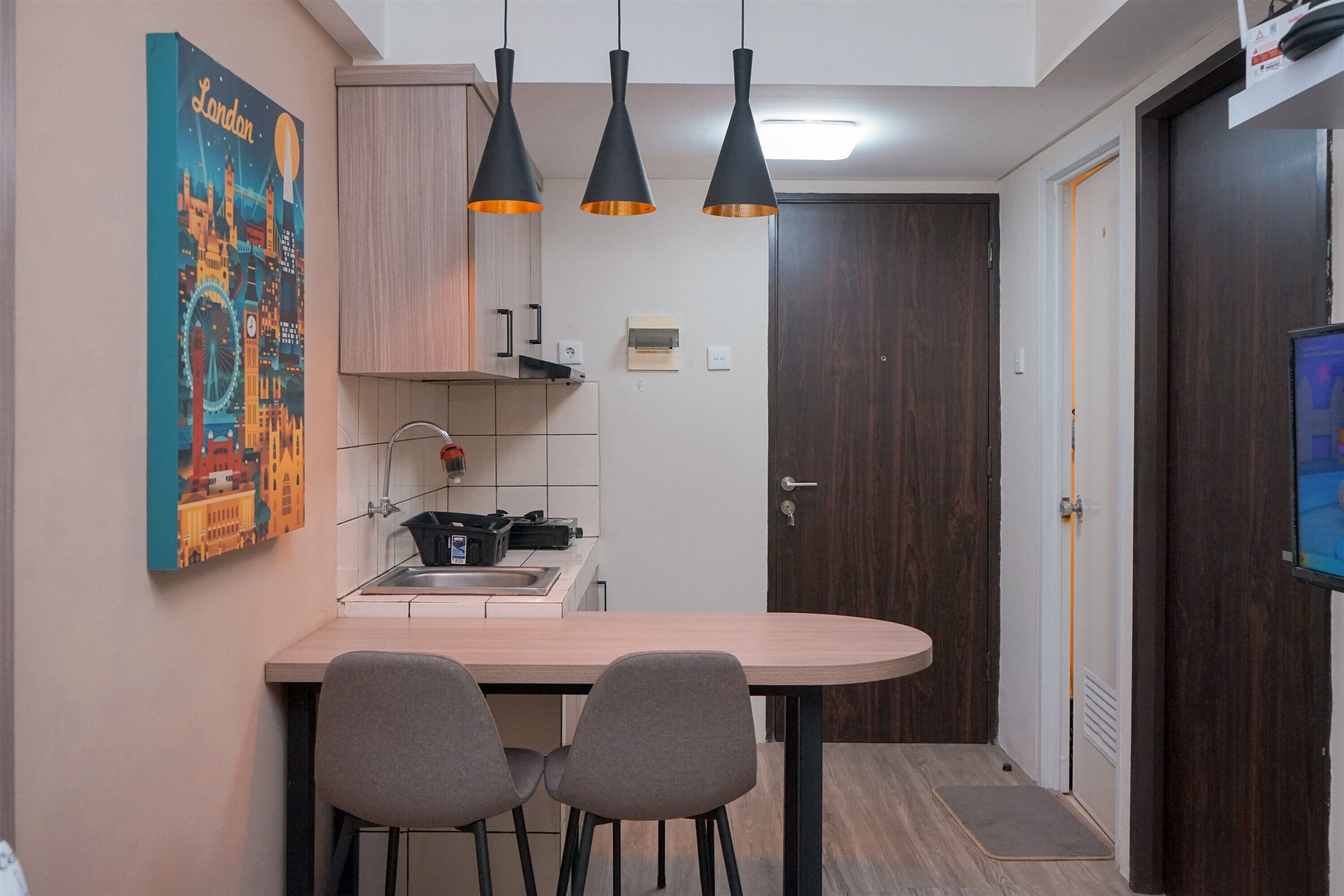 Apartemen Standar, 2 kamar tidur (Apartment) | Ruang makan