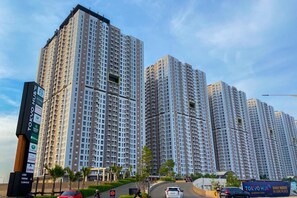 Exterior - Best Furnished Studio at 39th Floor Tokyo Riverside PIK 2 Apartment (Teluknaga)