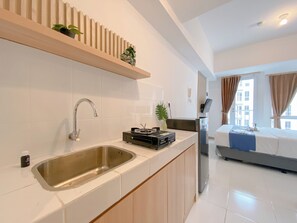 Standaard studio, 1 slaapkamer (Apartment) | Privékeuken