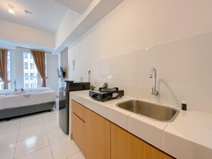 Estudio estándar, 1 habitación (Apartment) | Cocina privada