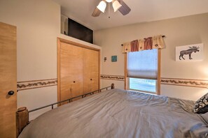 2 Schlafzimmer, Schreibtisch, kostenloses WLAN, Bettwäsche