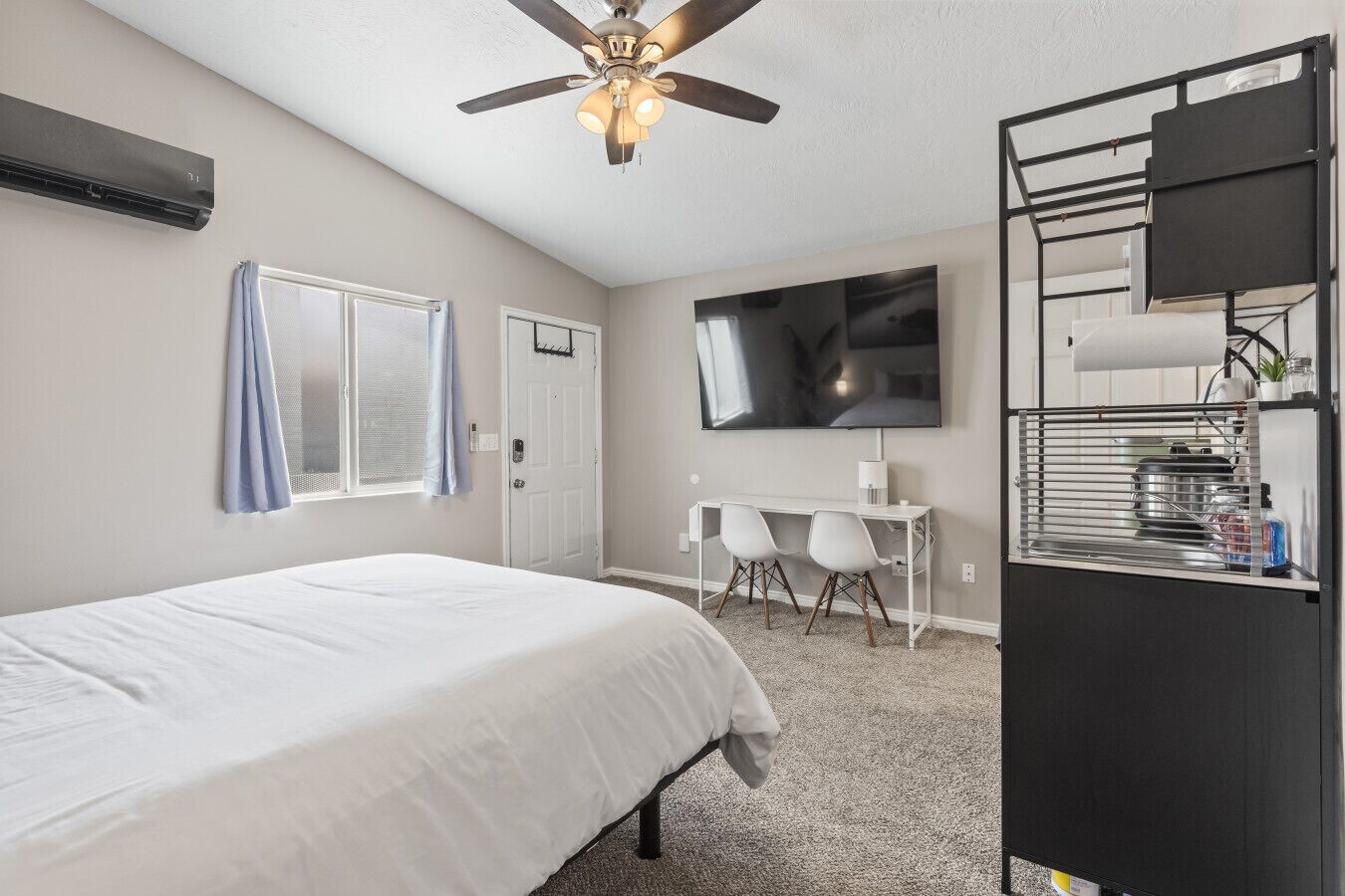 1 間睡房、書桌、熨斗/熨衫板、Wi-Fi