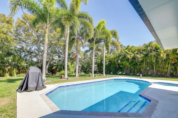 Una piscina climatizada