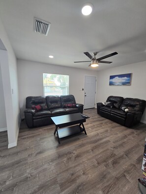 Smart TV, video games, DVD player, books