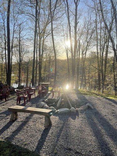 Emily Channel Cabin on the water with ATV trail access from your doorstep!