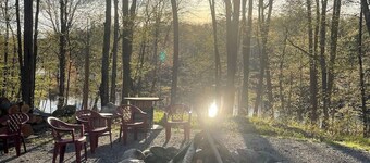 Emily Channel Cabin on the water with ATV trail access from your doorstep!