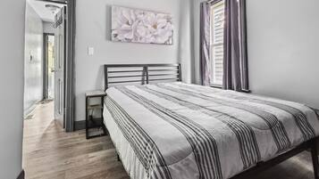 6 bedrooms, iron/ironing board, travel crib, WiFi