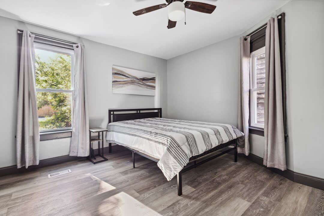 6 bedrooms, iron/ironing board, travel crib, WiFi