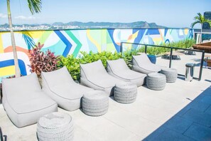 Terrace/patio - Studio 2102 in the heart of Rio (Centro Rio de Janeiro)