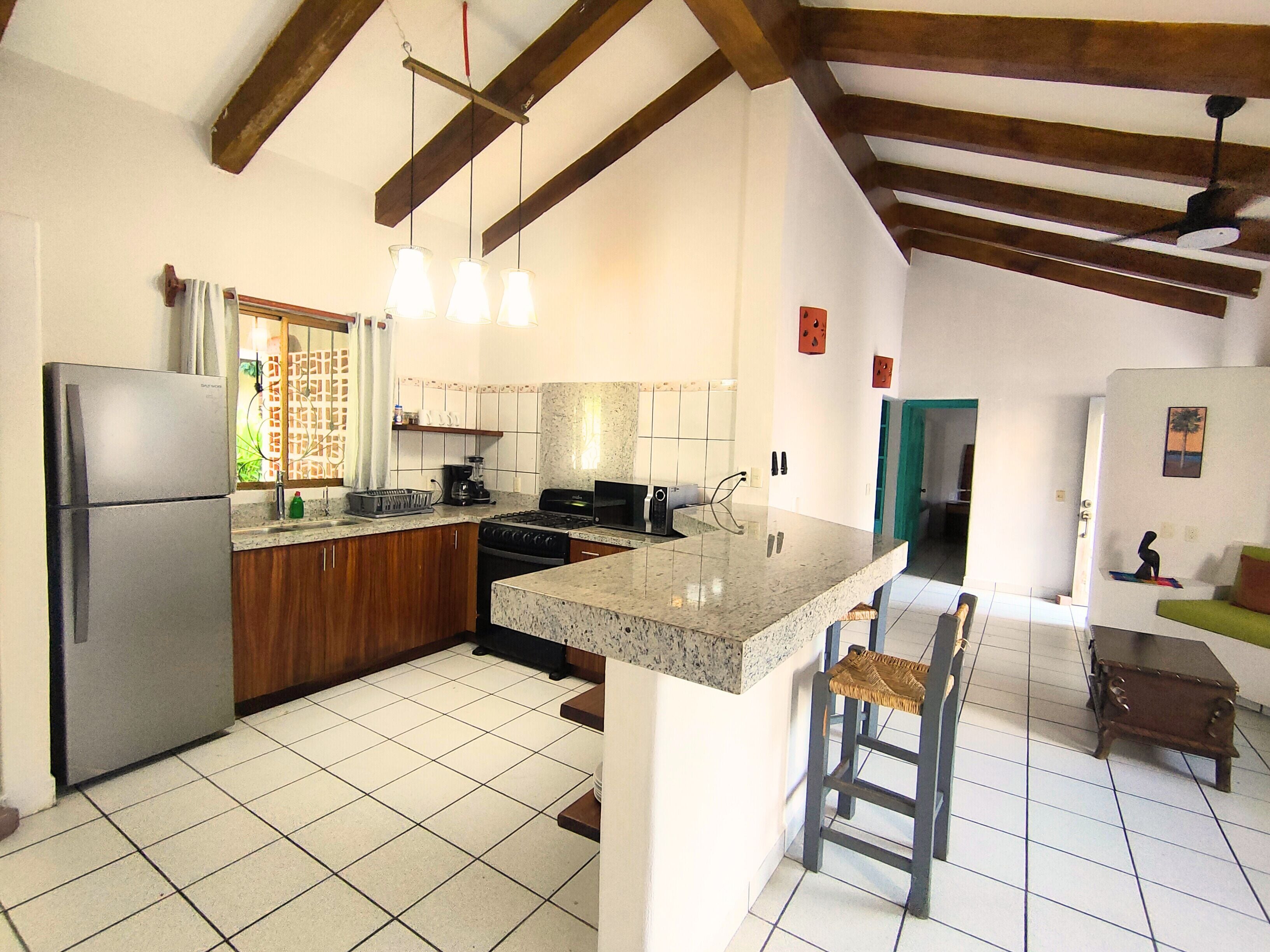 家庭公寓, 2 间卧室 | 私人厨房 | 迷你冰箱、炉灶、厨具/餐具