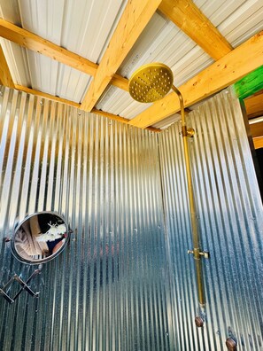 Towels, soap, toilet paper