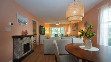 Älytelevisio, takka, stereot