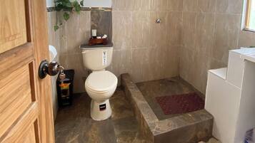 Towels, soap, toilet paper