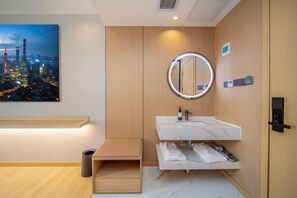 Bathroom - Overhere Light Luxury Hotel (Shanghai Wujiaochang Fudan University) (Shanghai)
