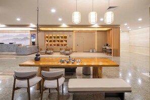 Lobby lounge - Zijin HuaJiYaShe Hotel (Changxing Dongyufang Jiuhuicheng) (Changxing)