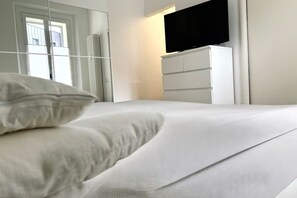 1 slaapkamer, beddengoed