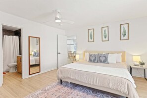 2 soverom, strykejern/-brett, wi-fi (inkludert) og sengetøy