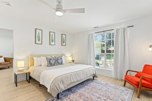 2 bedrooms, iron/ironing board, free WiFi, bed sheets