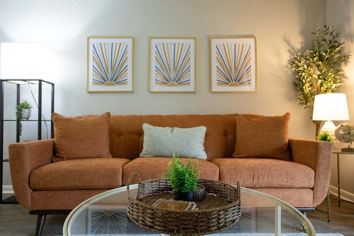 Experience the perfect blend of comfort and style in this cozy living room.
