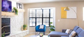 Spacious 4-Bedroom Retreat with Pool, Game Barn & Prime Location!