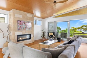 TV, fireplace, table tennis, stereo