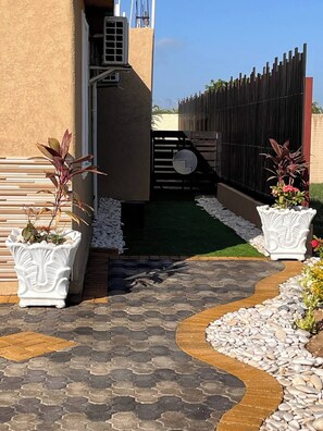 Overnattingsstedets uteområder