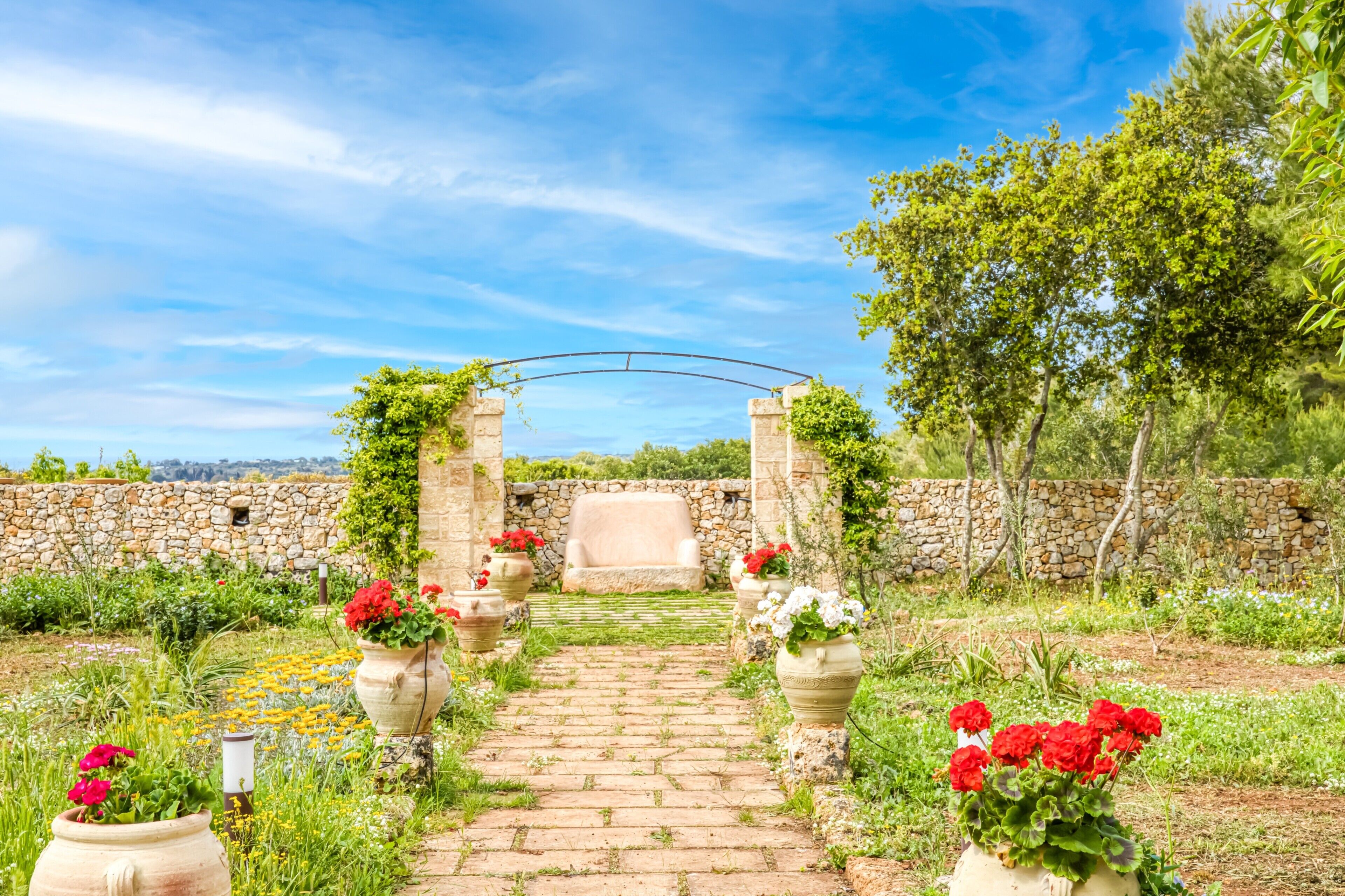 Terrein van de accommodatie