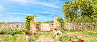 Room 'Masseria Scafazzi - Cristina - 4' with Private Terrace, Wi-Fi and Air Conditioning
