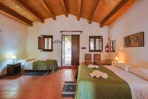 1 多间卧室、免费 WiFi、床单